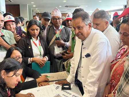 Nepal’s only billionaire elected VP of Nepali Congress Nepal’s only billionaire elected VP of Nepali Congress