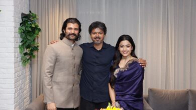 Vijay Deverakonda & Rashmika Mandanna meet CM Thalapathy Vijay, discuss ‘life, work & the world’ Vijay Deverakonda & Rashmika Mandanna meet CM Thalapathy Vijay, discuss ‘life, work & the world’