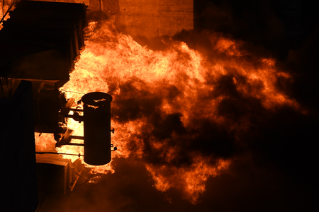Four burnt alive as car catches fire in Vijayawada