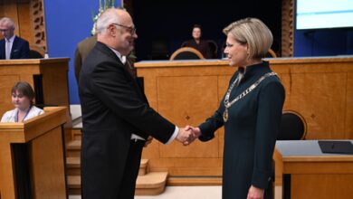 Estonia’s new president Ulle Madise sworn into office