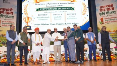 Gujarat: 3 districts win national awards for irrigation, governance under farm development scheme Gujarat: 3 districts win national awards for irrigation, governance under farm development scheme