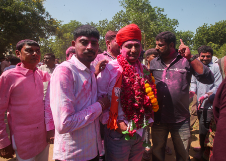 Gujarat: BJP dominates Gandhinagar civic polls with 38 seats; Cong improves tally, AAP wiped out Gujarat: BJP dominates Gandhinagar civic polls with 38 seats; Cong improves tally, AAP wiped out