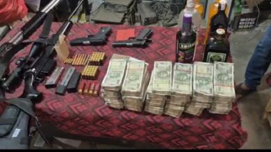 Bihar’s East Champaran police raid land mafia’s house; seize Rs 27 lakh cash, arms