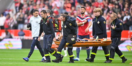 Lille threaten legal action after ‘dangerous tackle’ leaves Santos injured 