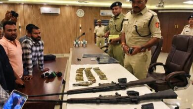 Bengal Police recover huge cache of arms, ammo from abandoned Maoist camp in Purulia Bengal Police recover huge cache of arms, ammo from abandoned Maoist camp in Purulia