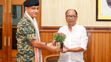 Manipur CM, BSF chief review law and order; DGP inspects security in Jiribam Manipur CM, BSF chief review law and order; DGP inspects security in Jiribam