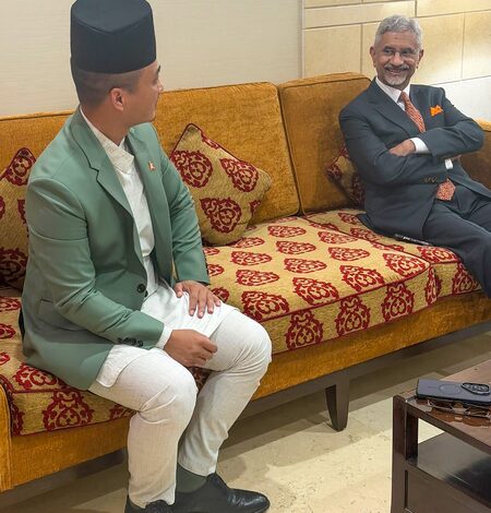 EAM Jaishankar and Nepal’s Home Minister discuss bilateral ties