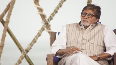 Amitabh Bachchan recites ‘Agneepath’ dialogue in Punjabi and Gujarati’, leaves Mika Singh & Falguni Pathak surprised Amitabh Bachchan recites ‘Agneepath’ dialogue in Punjabi and Gujarati’, leaves Mika Singh & Falguni Pathak surprised