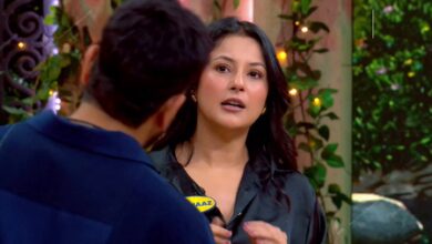 Shehnaaz Gill makes Rohit Sharma recreate her iconic ‘Tuada Kutta Tommy’ dialogue Shehnaaz Gill makes Rohit Sharma recreate her iconic ‘Tuada Kutta Tommy’ dialogue