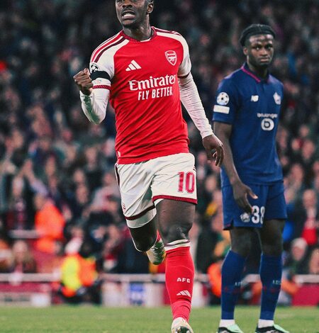 Champions League: Arsenal score three goals in seven minutes to beat Lille Champions League: Arsenal score three goals in seven minutes to beat Lille