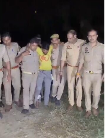 History-sheeter with 12 criminal cases arrested after encounter in UP’s Etawah History-sheeter with 12 criminal cases arrested after encounter in UP’s Etawah