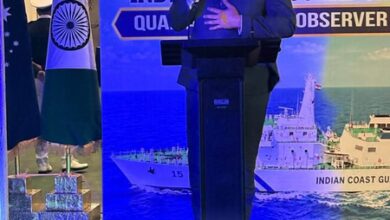 ICGS Shaunak holds maritime exercises with Australian Border Force
