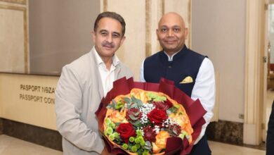 MoS Kirti Vardhan Singh arrives in Azerbaijan for seventh summit of CICA