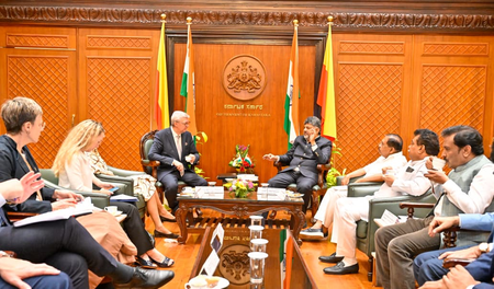 Karnataka CM woos Czech firms, urges investments beyond Bengaluru Karnataka CM woos Czech firms, urges investments beyond Bengaluru