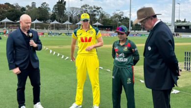 Australia Women complete 3-0 ODI series sweep over Bangladesh with eight-wicket win