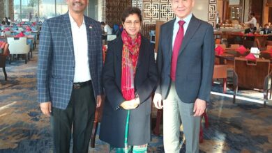 Former Mongolian President Enkhbayar meets visiting Indian parliamentary delegation Former Mongolian President Enkhbayar meets visiting Indian parliamentary delegation