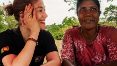 Rosamund Pike highlights landmine survivor’s story of resilience Rosamund Pike highlights landmine survivor’s story of resilience