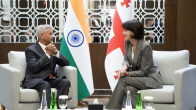 EAM Jaishankar, Georgian counterpart discuss deepening cooperation EAM Jaishankar, Georgian counterpart discuss deepening cooperation