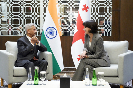 EAM Jaishankar, Georgian counterpart discuss deepening cooperation EAM Jaishankar, Georgian counterpart discuss deepening cooperation