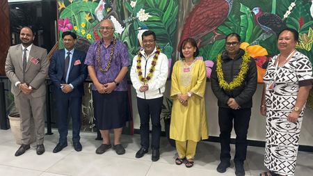 MoS Pabitra Margherita arrives in Samoa on first leg of three-nation Pacific visit MoS Pabitra Margherita arrives in Samoa on first leg of three-nation Pacific visit