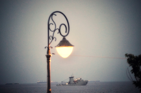 Ship catches fire in Black Sea near Romania, eight people missing Ship catches fire in Black Sea near Romania, eight people missing