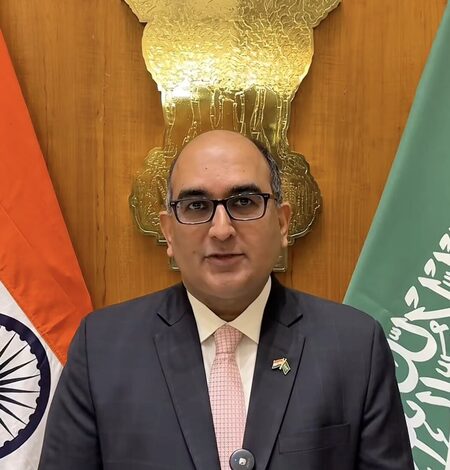 Remain calm, stay indoors during aerial attacks: Indian envoy to community in Saudi Arabia