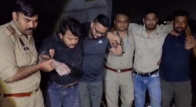 Two wanted accused in cow slaughter case injured in UP Police encounter in Kanpur, arrested Two wanted accused in cow slaughter case injured in UP Police encounter in Kanpur, arrested