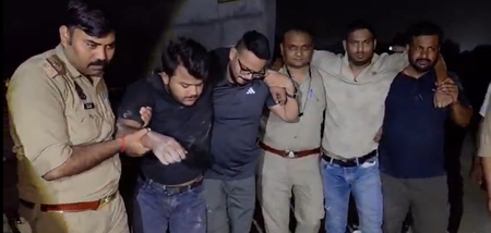Two wanted accused in cow slaughter case injured in UP Police encounter in Kanpur, arrested Two wanted accused in cow slaughter case injured in UP Police encounter in Kanpur, arrested