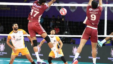 Delhi Dynamites seal Super 6 berth, Punjab AeroStrikers sweep Rajasthan Spikers in VCL Delhi Dynamites seal Super 6 berth, Punjab AeroStrikers sweep Rajasthan Spikers in VCL