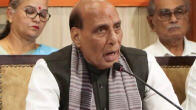 ‘Indira Gandhi put democracy behind bars, Rahul trying to create anarchy carrying Constitution in pocket’: Rajnath Singh