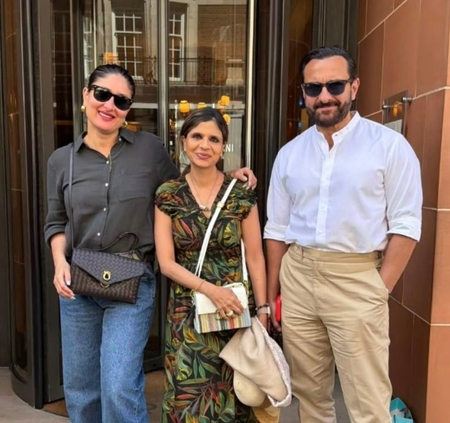 Saba Pataudi welcomes Kareena ‘to the family again’ on her 14th wedding anniversary with Saif Ali Khan