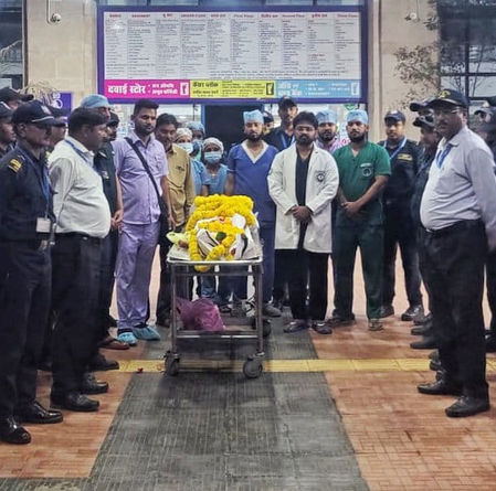 MP woman’s organ donation saves three lives, police accord guard of honour