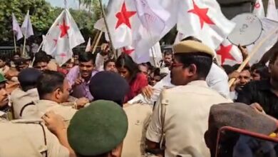 Left groups hold protest march in Patna demanding CEC’s resignation