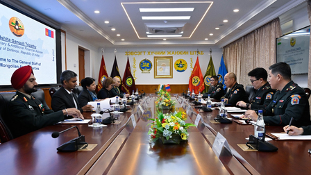 India, Mongolia reiterate commitment to strengthen defence cooperation