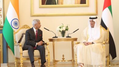 EAM Jaishankar and Ras Al Khaimah ruler discuss India-UAE ties, Gulf situation EAM Jaishankar and Ras Al Khaimah ruler discuss India-UAE ties, Gulf situation