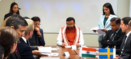 Haryana signs Rs 4,000-crore letters of intent with Swedish companies Haryana signs Rs 4,000-crore letters of intent with Swedish companies