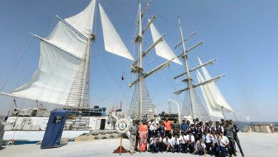 INS Sudarshini welcomes over 500 members of Indian diaspora on board at Oman’s Salalah
