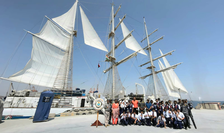 INS Sudarshini welcomes over 500 members of Indian diaspora on board at Oman’s Salalah INS Sudarshini welcomes over 500 members of Indian diaspora on board at Oman’s Salalah