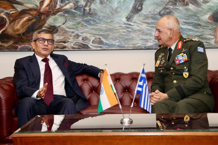 India, Greece underline need for regular exchanges between armed forces, defence industrial collaboration India, Greece underline need for regular exchanges between armed forces, defence industrial collaboration
