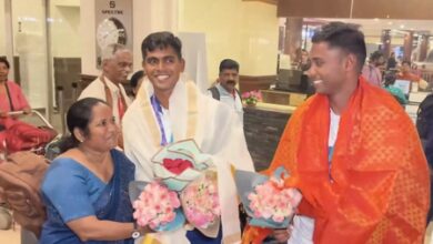 Sailors Manu, Prince feted for winning silver in Asian Games at reception in Ernakulam
