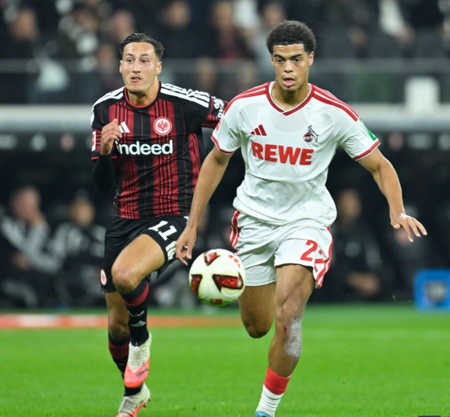 Ebnoutalib ends Frankfurt’s home hoodoo with decisive Cologne strike Ebnoutalib ends Frankfurt’s home hoodoo with decisive Cologne strike
