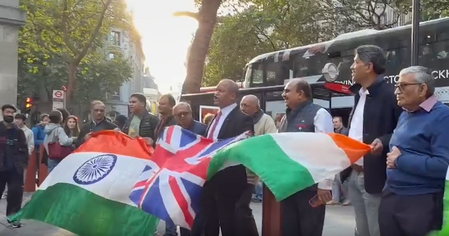Indian diaspora rallies in London in support of PM Modi amid ‘anti-India’ demonstrations