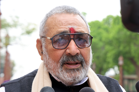 ‘Everyone’s true colours exposed’: Giriraj Singh targets Rahul Gandhi, Oppn over protests against CEC Kumar ‘Everyone’s true colours exposed’: Giriraj Singh targets Rahul Gandhi, Oppn over protests against CEC Kumar