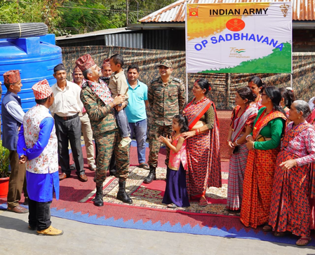 Indian Army, Assam Rifles take up water security, skill development initiatives in Manipur Indian Army, Assam Rifles take up water security, skill development initiatives in Manipur
