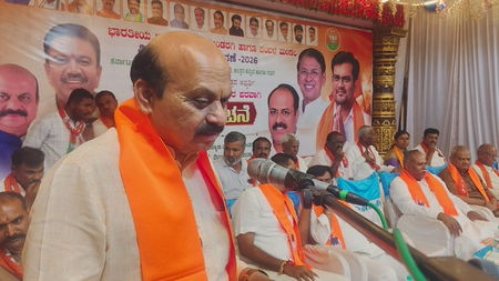 Bommai alleges foreign funds being used for anti-India activities, urges Centre to act Bommai alleges foreign funds being used for anti-India activities, urges Centre to act