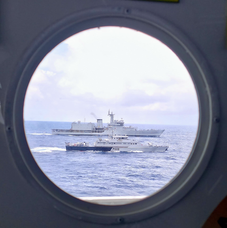 Indian Navy ships conclude Seychelles port call