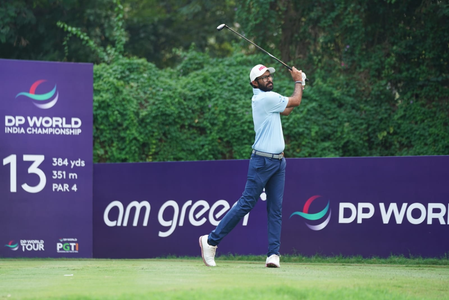 India Championship: IGPL stars Kapur, Kochhar make cut as Chacarra leads at halfway mark India Championship: IGPL stars Kapur, Kochhar make cut as Chacarra leads at halfway mark