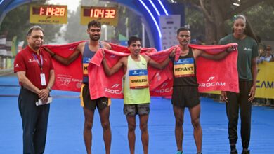 Shailesh Kushwaha, Ankita Dhyani bags Indian Elite honours at Delhi Half Marathon Shailesh Kushwaha, Ankita Dhyani bags Indian Elite honours at Delhi Half Marathon