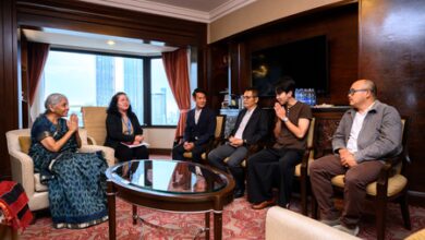 FM Sitharaman meets survivors of 2018 Tham Luang cave incident in Bangkok FM Sitharaman meets survivors of 2018 Tham Luang cave incident in Bangkok