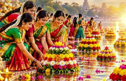Telangana Governor, CM greet women on Saddula Bathukamma Telangana Governor, CM greet women on Saddula Bathukamma